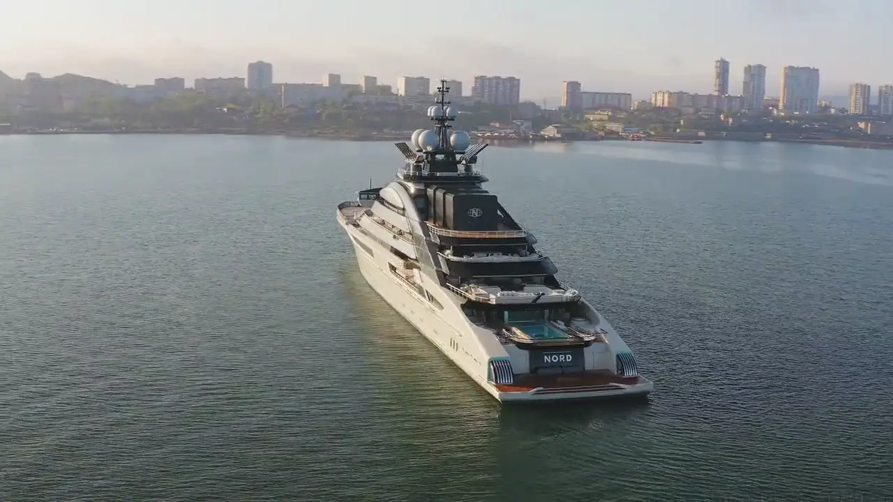 Yacht on the water